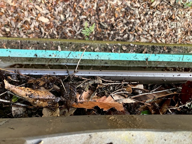 雨樋のつまりは厳禁
